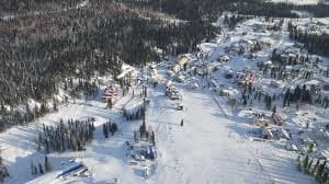 Горнолыжный Сочи: подготовка трасс Красной Поляны